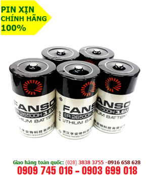 FANSO ER26500H; Pin nuôi nguồn FANSO ER26500H lithium 3.6v C 9000mAh chính hãng